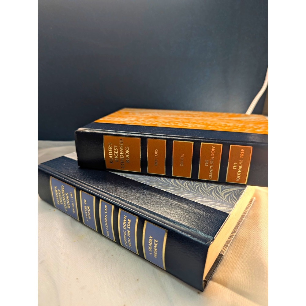 Reader's Digest Condensed Books Hardcover Lot 1953 & 1987 Ex-Library